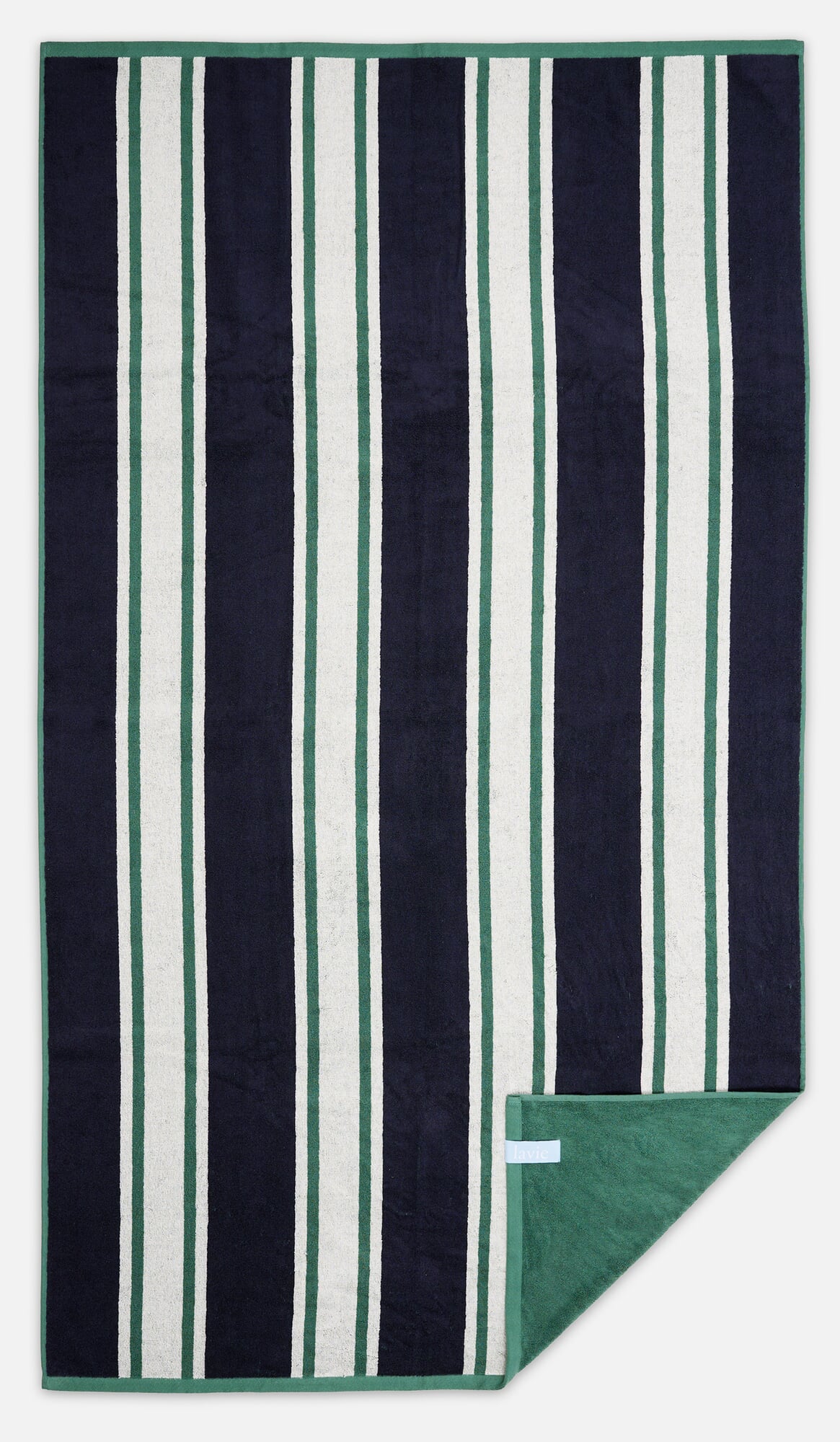 Beach terry, Blue-white, Beach towel | Manufactum